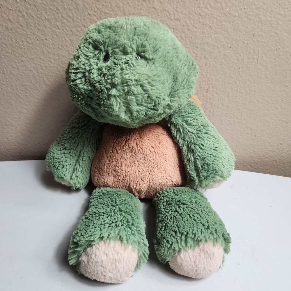 Mary Meyer 12" Sweet Rascals Stuffed Green/Leopard Shell Bean Filled Plush